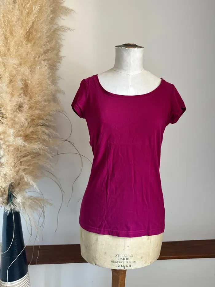 T-shirt rose magenta S Mim