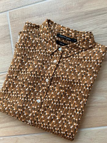 Chemise manches courtes Monoprix 100% Lin