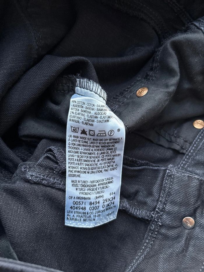 Jean Levi’s 571 bleu marine - photo numéro 7