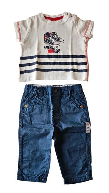Ensemble Tissaia taille 6 mois