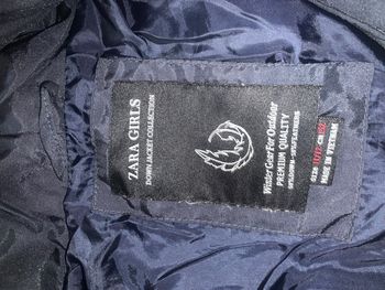 Doudoune bleue pour enfant