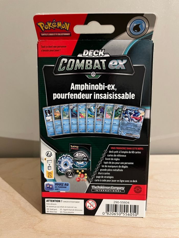 Pokémon deck combat amphinobi ex - photo numéro 2
