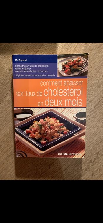 Livre Comment abaisser mon cholestérol en 2mois