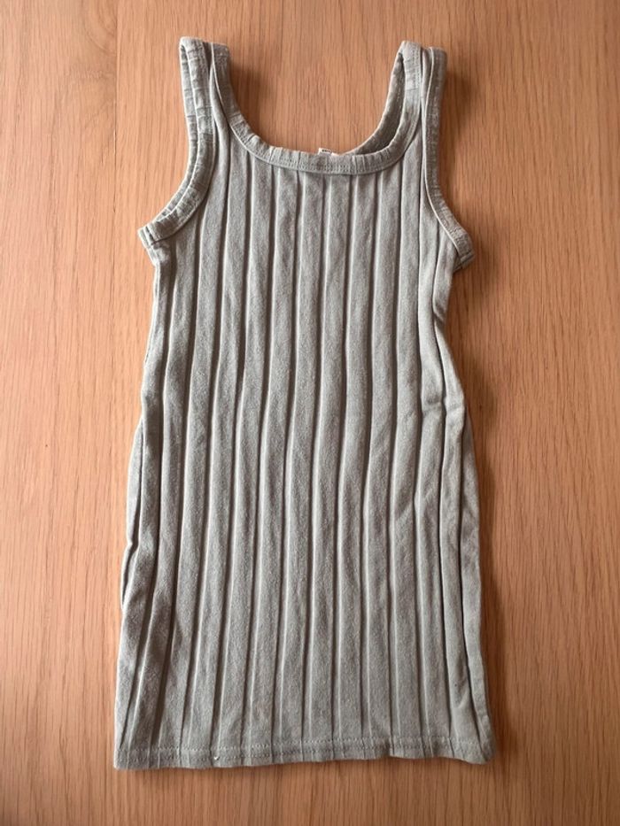 débardeur gris/kaki - photo numéro 2