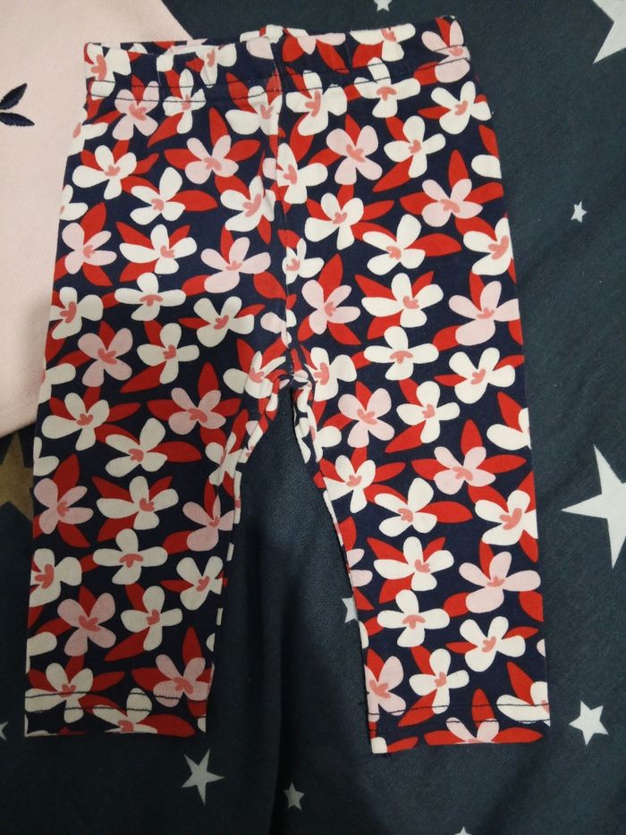 Ensemble a fleurs "my baby love" _ 3 mois - photo numéro 2