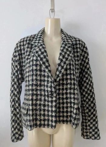 Veste en laine mohair soie - IRIE - taille 40