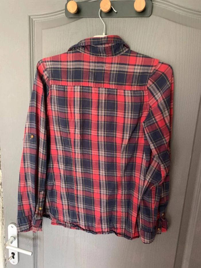 Chemise à carreaux Atmosphère - Taille 34 - photo numéro 2