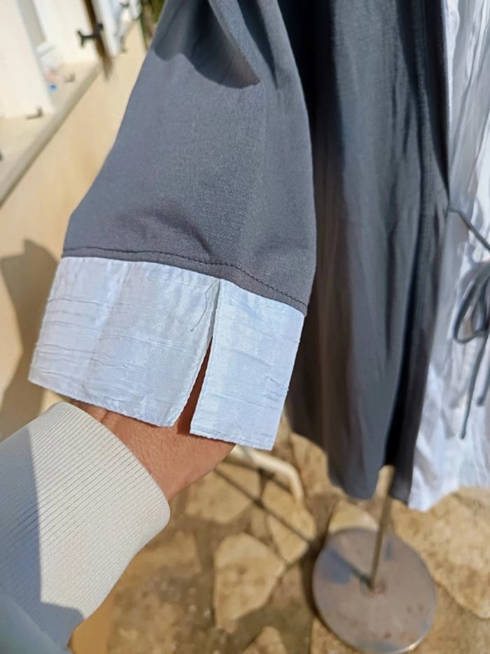 Tunique grise et blanche - photo numéro 5