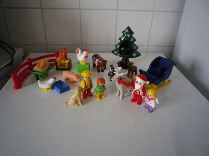 NOEL A LA FERME PLAYMOBIL 1ER AGE