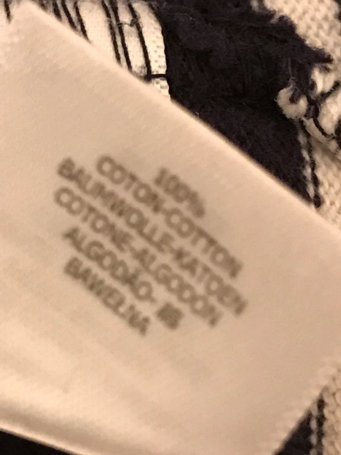 Robe à manches courtes à rayures marine et blanc - photo numéro 8