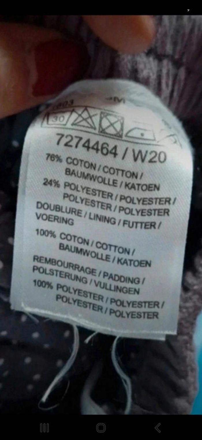 Ensemble épais 2 pièces 9mois 71cm 👻 - photo numéro 6