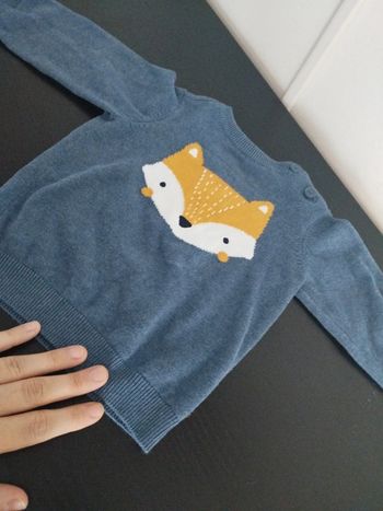 Pull bébé garçon on maille fine