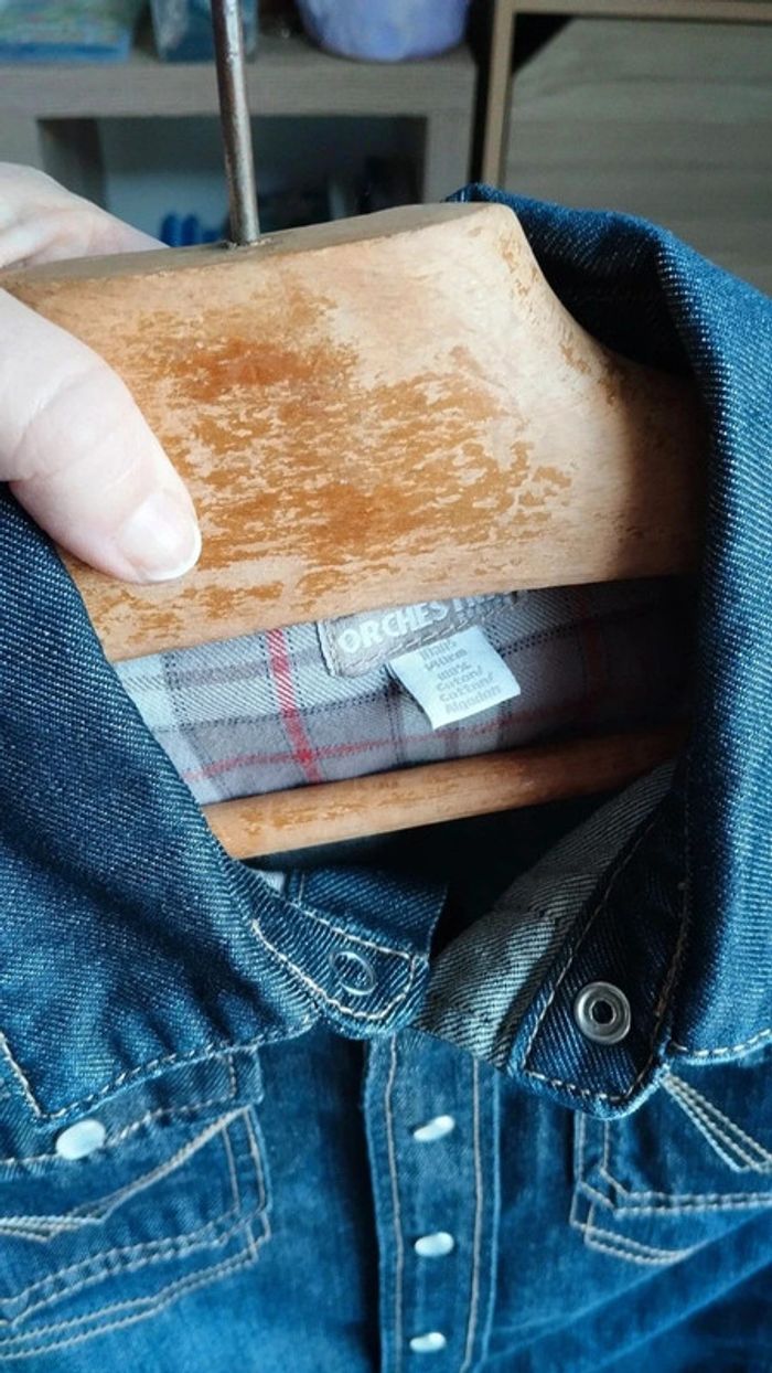 Veste en jeans taille 10 ans orchestra - photo numéro 5