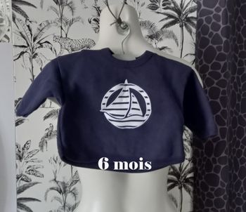 Sweat marine Petit Bateau