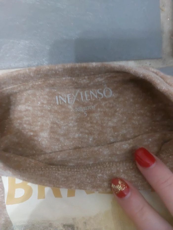 T shirt beige - photo numéro 2