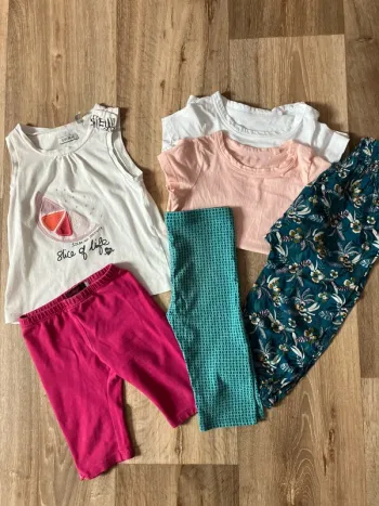 Lot vêtements été 2 ans fille