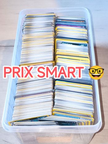 Lot de 100 cartes Pokémon VF en très bon état 