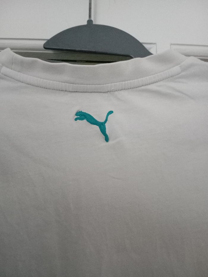 Débardeur Puma t L blanc vert - photo numéro 5