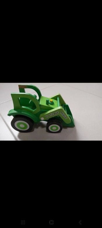 Tracteur en bois