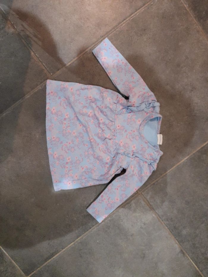 Tee-shirt manches longues 9-12 mois