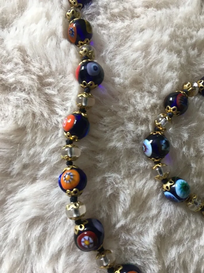 Collier et bracelet Murano - photo numéro 3