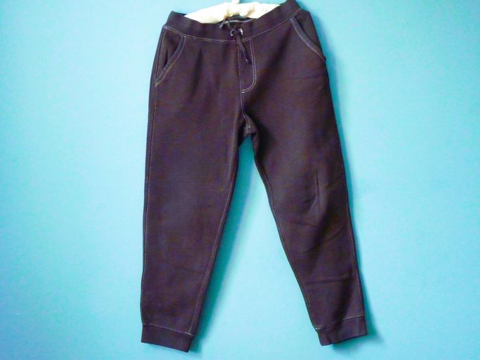 Pantalon jogging 14 ans polo ralph lauren garçon gris TBE