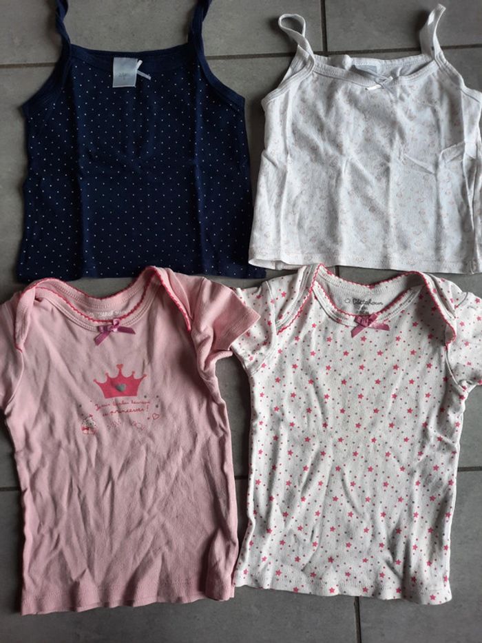 Maillots de corps fille 2-3 ans - photo numéro 2