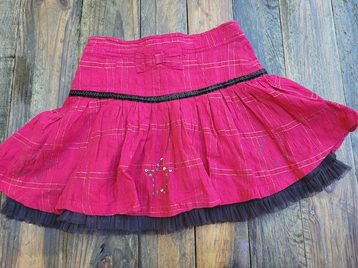 très belle jupe orchestra fuchsia taille 4 ans - photo numéro 2