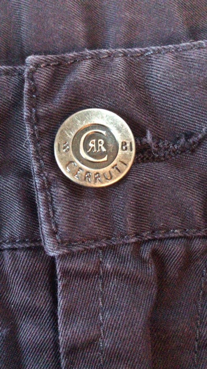 Pantalon bleu cerruti - photo numéro 4