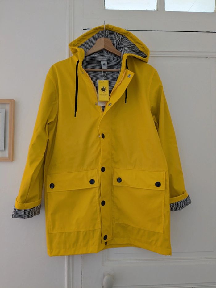 Ciré imperméable jaune Petit Bateau S - photo numéro 3