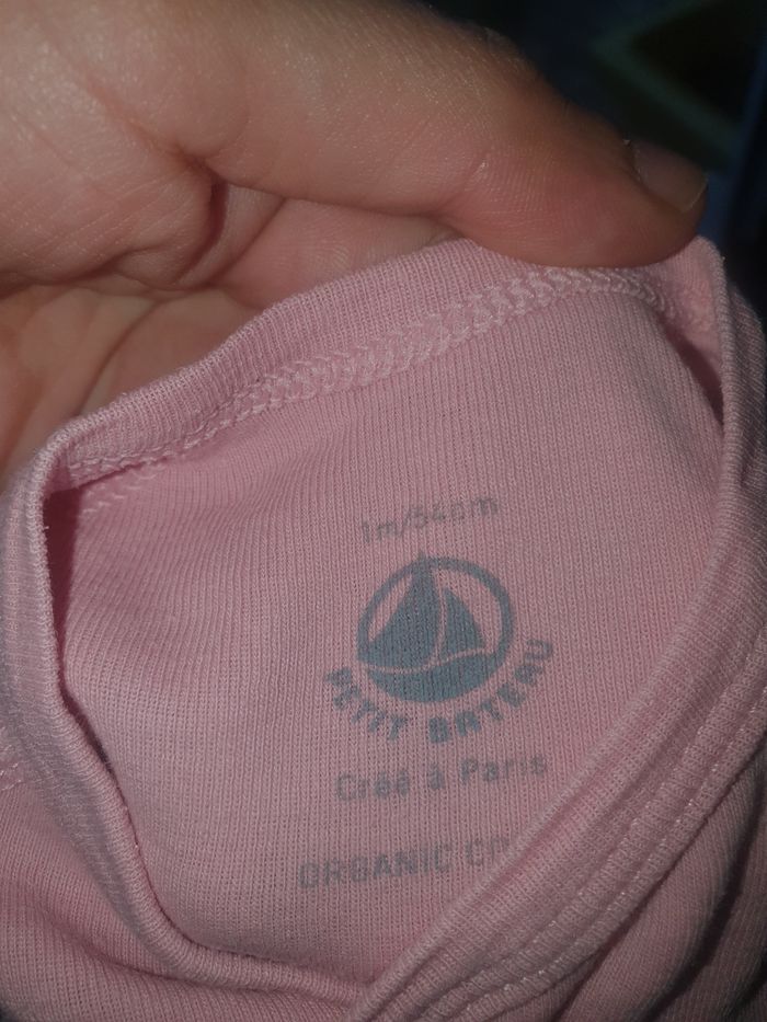 Lot de 5 bodies fille 1 mois - photo numéro 3