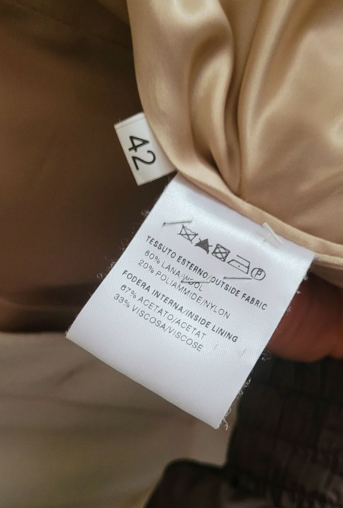 Manteau crème en laine style lolita/himekaji - photo numéro 8