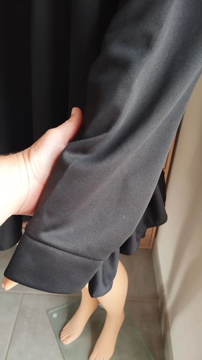 Tunique robe noire taille 46 femme - photo numéro 5