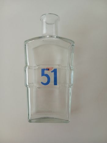 Carafe en verre ancienne