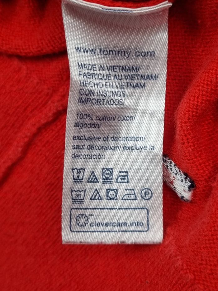 Pull léger manches courtes Tommy Hilfiger – Taille M Femme (mesures en photos) - photo numéro 10