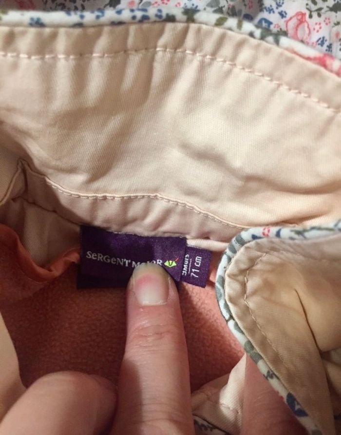 Trench-coat doublé sergent major 9 mois - photo numéro 3