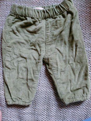 Pantalon dpam 3 mois vert