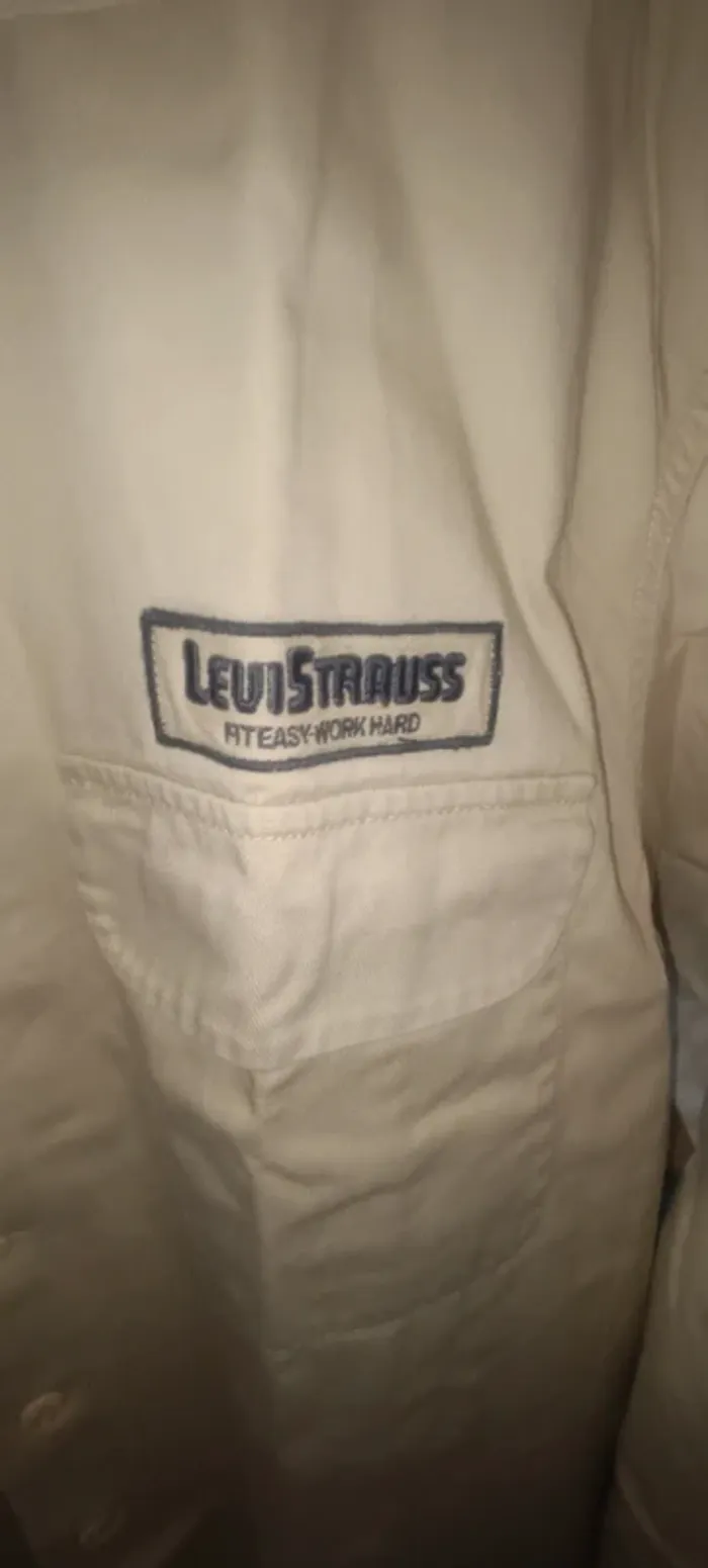 Chemise jean beige Levi's - photo numéro 6