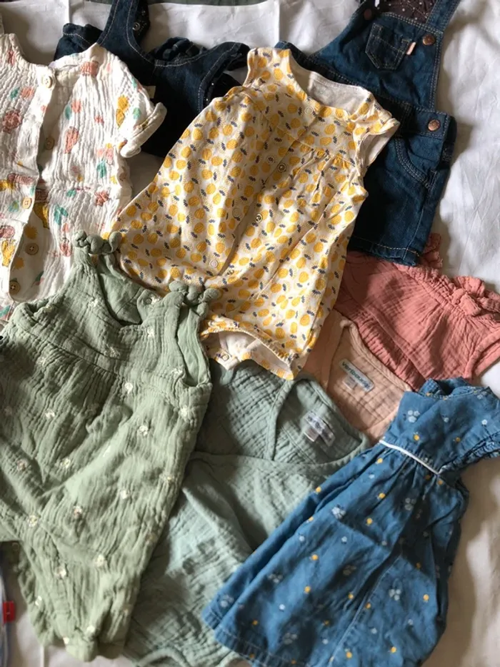Lot robe combi été - photo numéro 5