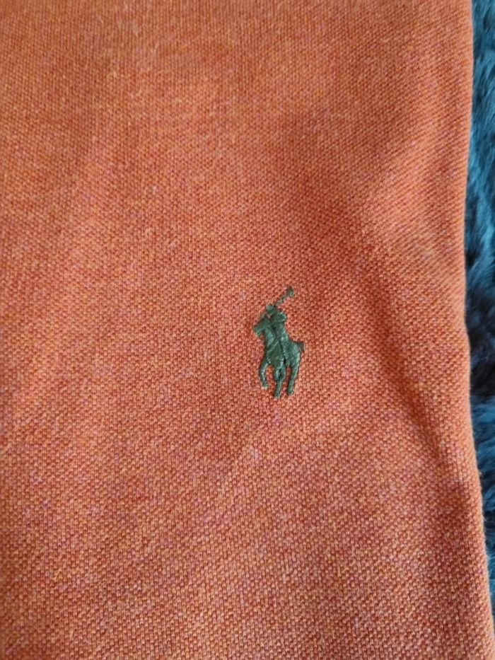 Polo manches courtes Ralph Lauren Orange, XL Hommes - photo numéro 5