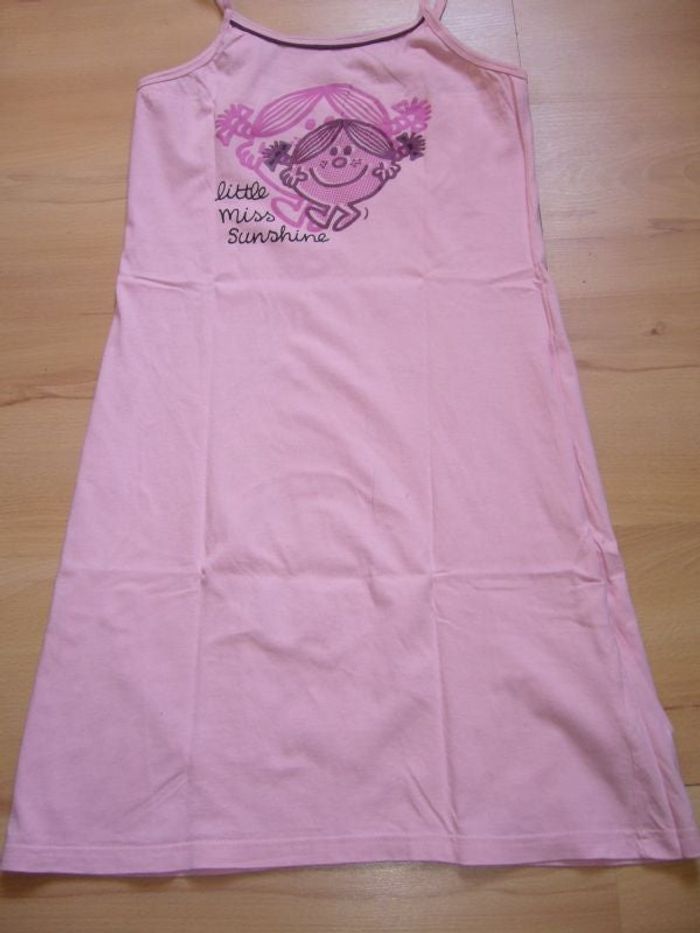 Chemise de nuit rose