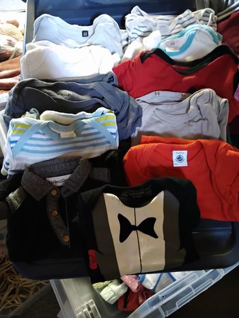Taux de 11 bodys garçon