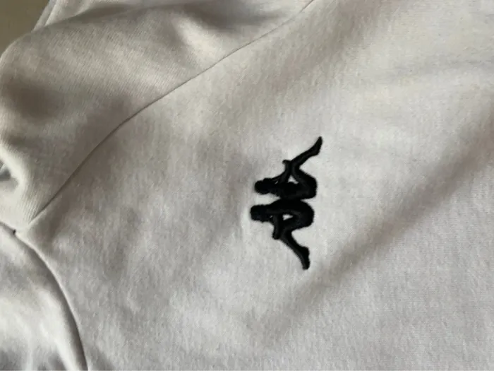 Sweat noir blanc Kappa M - photo numéro 3