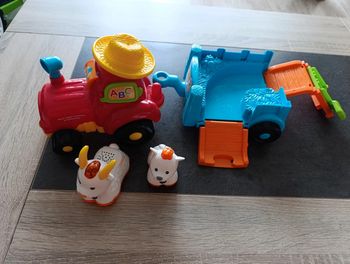 Mon super tracteur à remorque