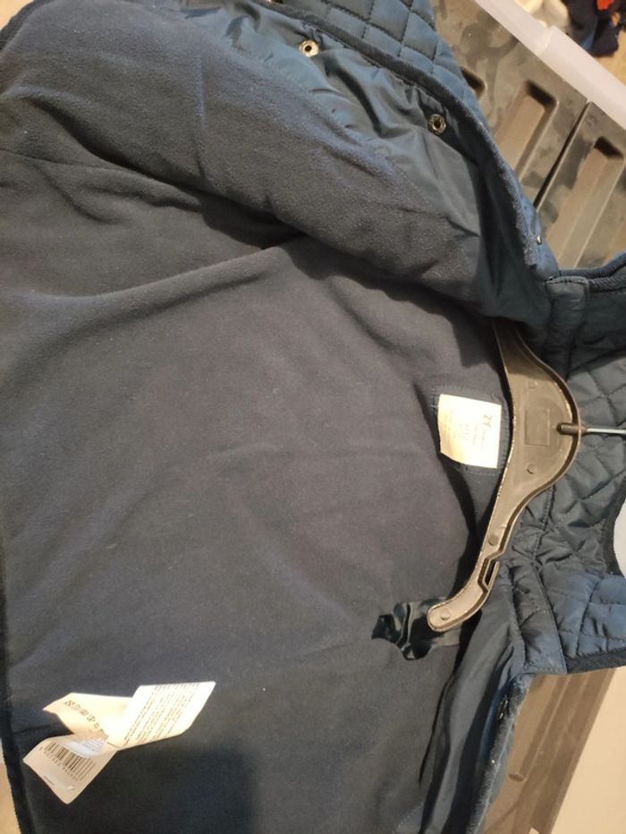 Veste bleu à capuche bébé garçon ZY 72-76cm 9/12mois - photo numéro 3