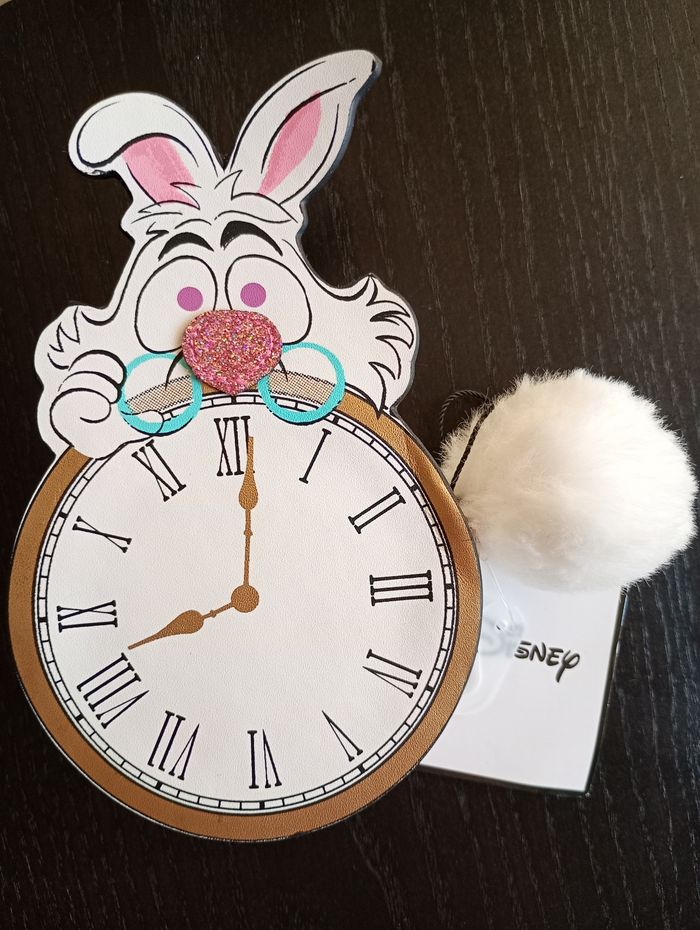 Porte monnaie Disney Alice aux pays des merveilles Lapin blanc