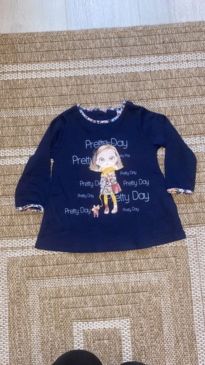 Sweat-shirt fille 12mois