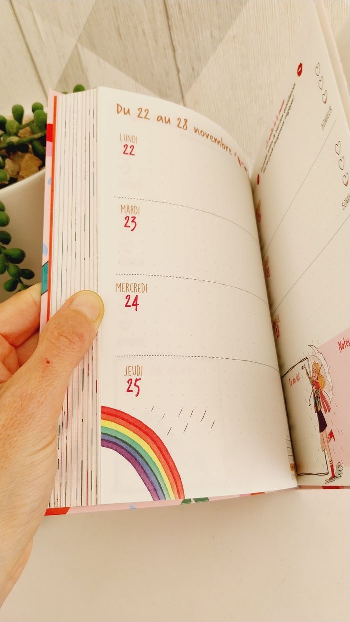 Agenda adulte " My life is beautiful " NEUF - photo numéro 5