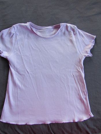Tee shirt mauve