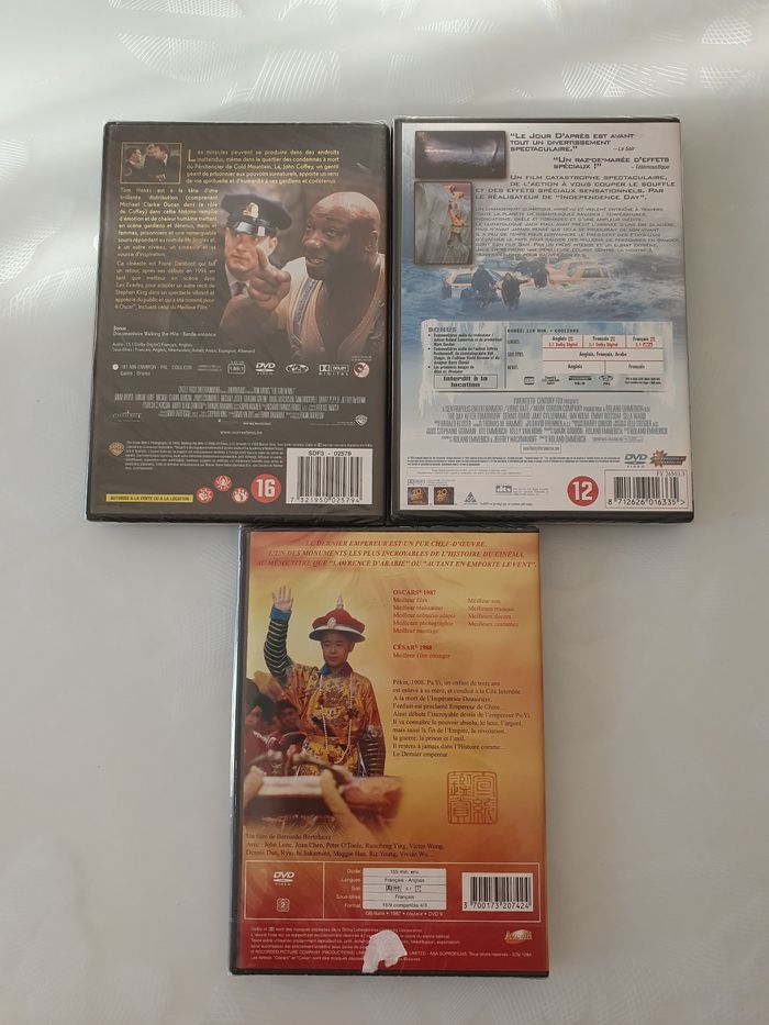 Lot 3 dvd, neuf sous blister 💿 - photo numéro 2